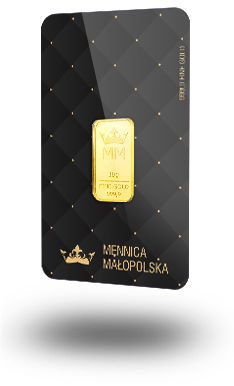 Sztabka złota czarna 10g