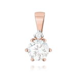 Jubiler Krakow Zlota zawieszka z brylantami diamentami laboratoryjnymi BigDIAMOND 5