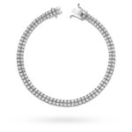 Bransoletka B0034 z diamentami białe złoto Jubiler Kraków BigDIAMOND