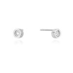 Kolczyki CK016 Diament 2 x 0
