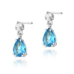 Kolczyki K0006 Topaz 2 x 0