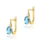 Kolczyki K0011 Topaz 2 x 0