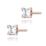 Kolczyki K0037 Diament 2 x 0