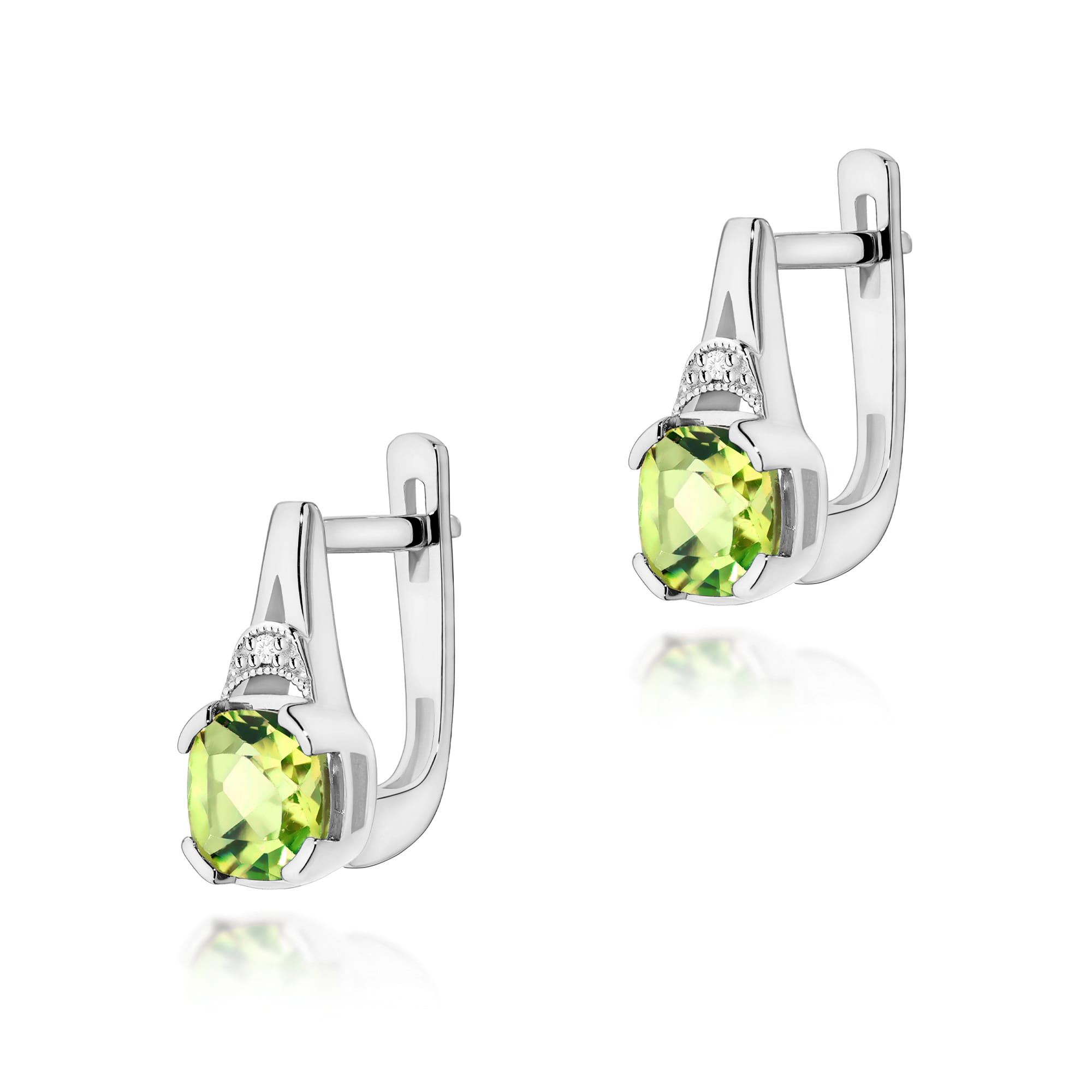 Kolczyki Oliwin 2 x 1,00ct białe złoto 1 Kolczyki K0040 Oliwin 2 x 1