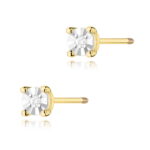 Kolczyki K0058 Diament 2 x 0
