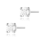 Kolczyki K0058 Diament 2 x 0