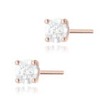 Kolczyki K0058 Diament 2 x 0