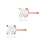 Kolczyki K0058 Diament 2 x 0