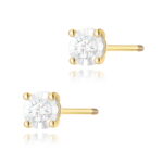 Kolczyki K0058 Diament 2 x 0