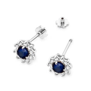 15ct białe złoto sztyft zakręcany Jubiler Kraków BigDIAMOND