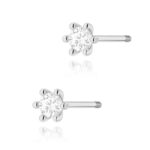 Kolczyki K0222 Diament 2 x 0