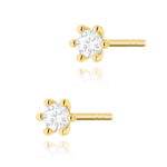 Kolczyki K0222 Diament 2 x 0