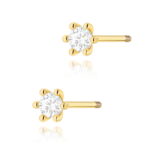 Kolczyki K0222 Diament 2 x 0