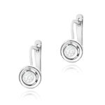 Kolczyki K0294 Diament 2 x 0