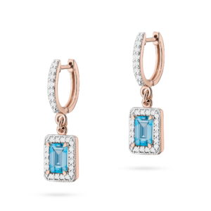 Kolczyki K0422 Topaz 2 x 0