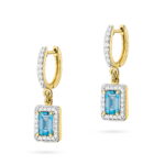 Kolczyki K0422 Topaz 2 x 0