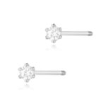 Kolczyki K0501 Diament 2 x 0