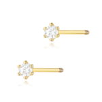 Kolczyki K0501 Diament 2 x 0