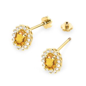 60ct żółte złoto sztyft zakręcany Jubiler Kraków BigDIAMOND