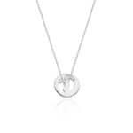 Naszyjnik C005 z diamentami białe złoto Jubiler Kraków BigDIAMOND