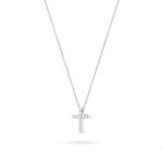Naszyjnik C066 z diamentami białe złoto Jubiler Kraków BigDIAMOND