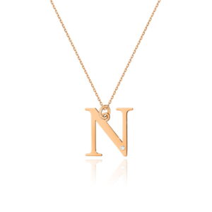 Naszyjnik C069 z diamentami różowe złoto Jubiler Kraków BigDIAMOND
