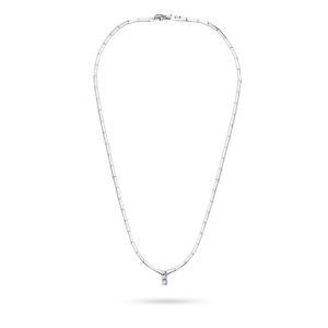 Naszyjnik N09640 z diamentami białe złoto Jubiler Kraków BigDIAMOND