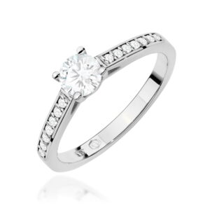 Pierścionek W0052 Diament Laboratoryjny 0