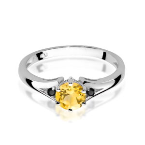 50ct białe złoto z czarnymi diamentami Jubiler Kraków BigDIAMOND