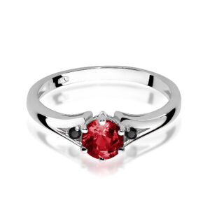 60ct białe złoto z czarnymi diamentami Jubiler Kraków BigDIAMOND