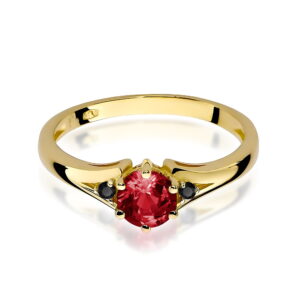 60ct żółte złoto z czarnymi diamentami Jubiler Kraków BigDIAMOND