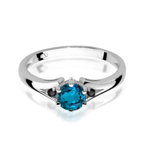50ct białe złoto z czarnymi diamentami Jubiler Kraków BigDIAMOND