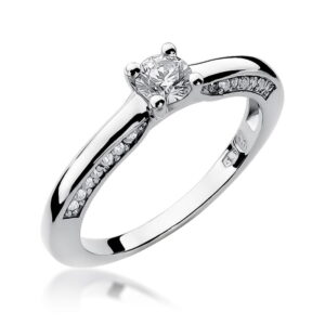Pierścionek W009 Diament 0