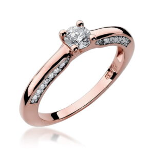 Pierścionek W009 Diament 0