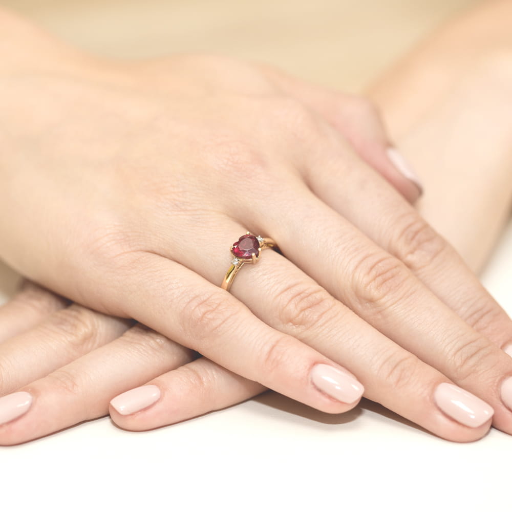 Pierścionek Rubin 1,70ct żółte złoto 4 Pierścionek Rubin 1,70ct żółte złoto - obrazek 4