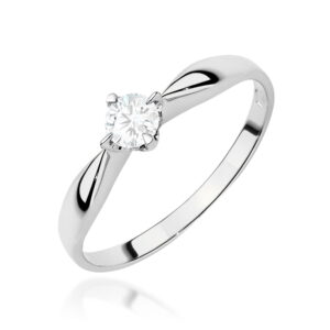 Pierścionek W0171 Diament Laboratoryjny 0