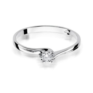 10ct białe złoto Jubiler Kraków BigDIAMOND