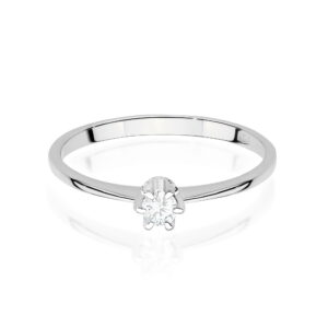 10ct białe złoto Jubiler Kraków BigDIAMOND