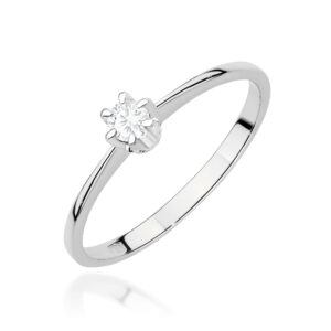 Pierścionek W0220 Diament Laboratoryjny 0