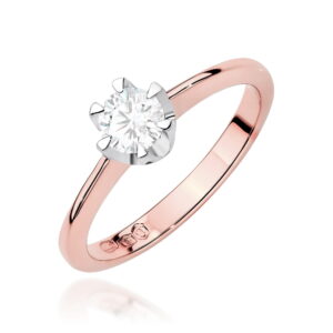 Pierścionek W0220 Diament Laboratoryjny 0