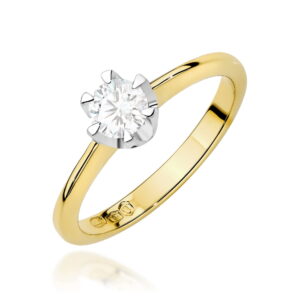Pierścionek W0220 Diament Laboratoryjny 0