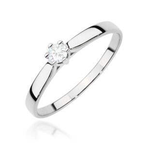 Pierścionek W0222 Diament Laboratoryjny 0