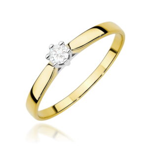 Pierścionek W0222 Diament Laboratoryjny 0