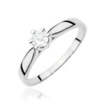 Pierścionek W0222 Diament Laboratoryjny 0
