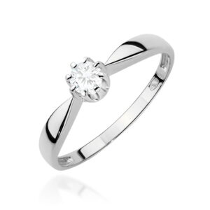 Pierścionek W0228 Diament Laboratoryjny 0