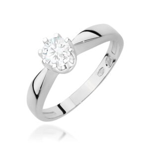 Pierścionek W0228 Diament Laboratoryjny 0