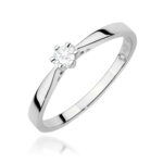 Pierścionek W0229 Diament Laboratoryjny 0