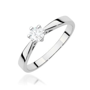 Pierścionek W0229 Diament Laboratoryjny 0