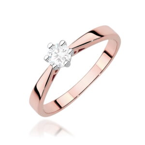 Pierścionek W0229 Diament Laboratoryjny 0
