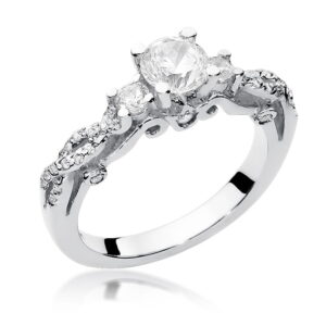 Pierścionek W023 Diament 0
